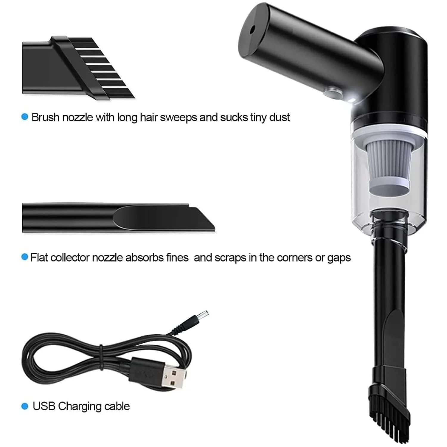 3 IN 1 Portable Car Vaccum Cleaner