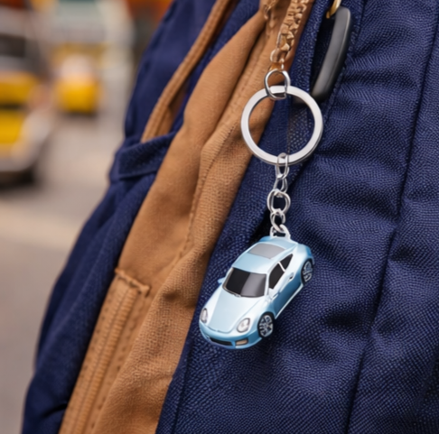 Mini Sports Car Keychain - Perfect Gift for Car Lovers